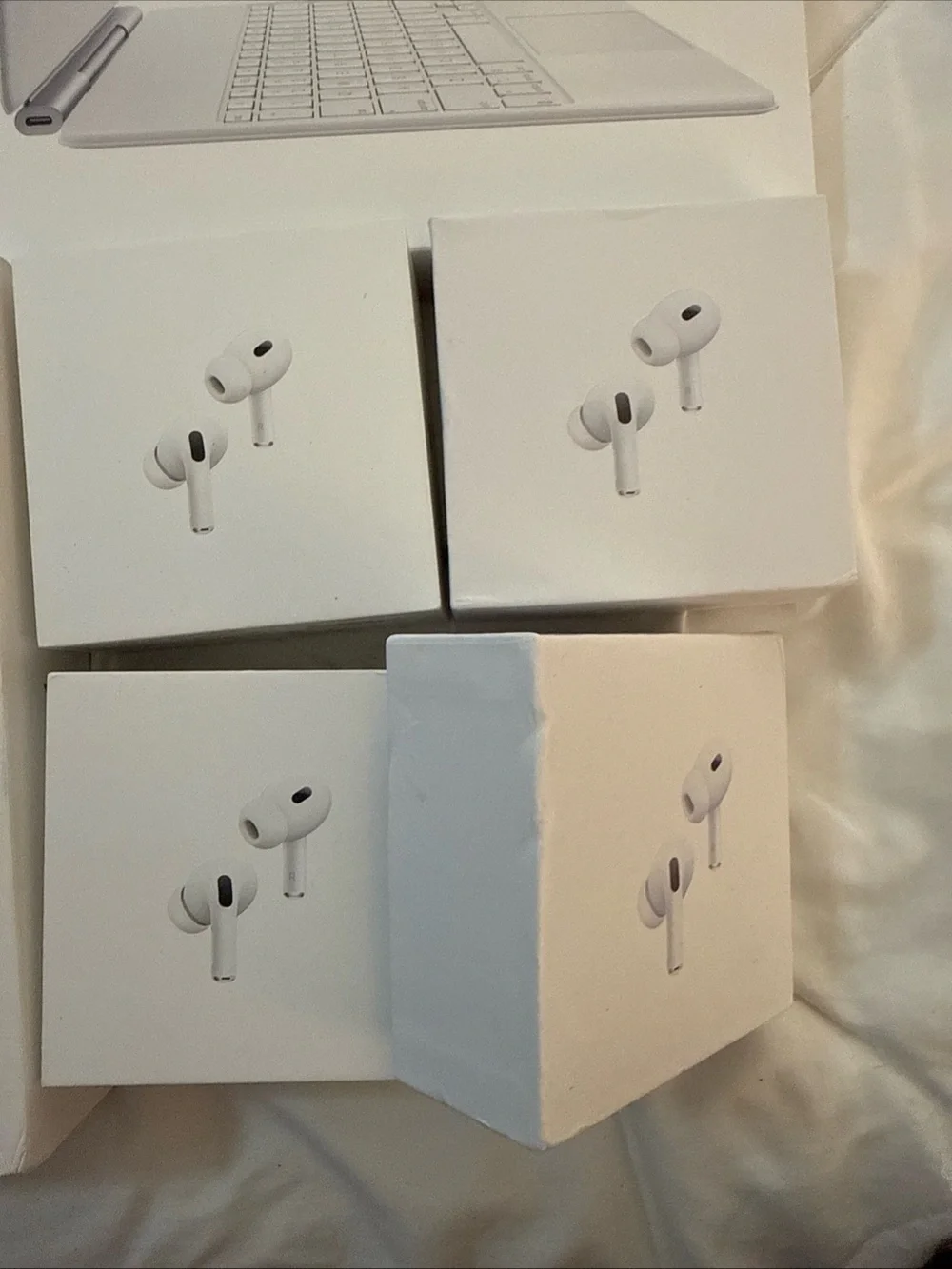 Empty Apple Boxes